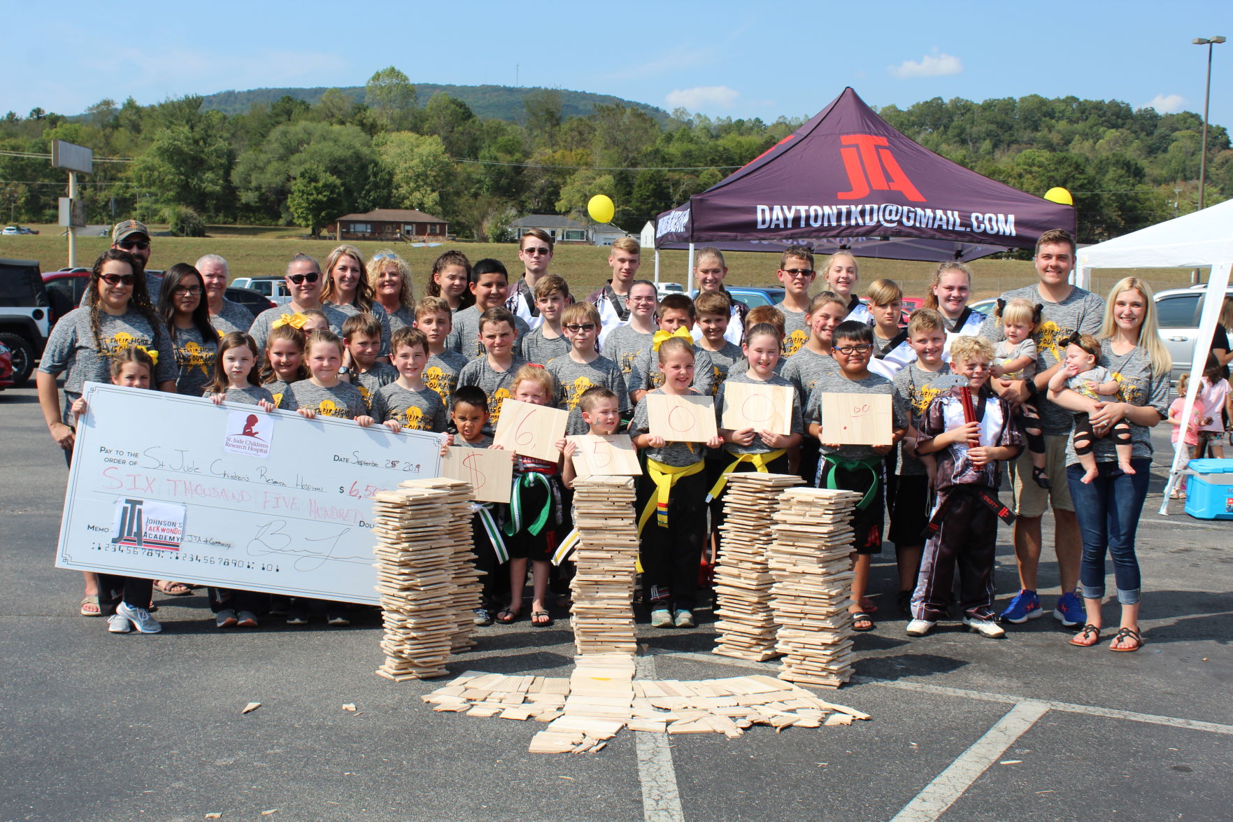 Johnson's Taekwondo Academy raises $6,500 for St. Jude